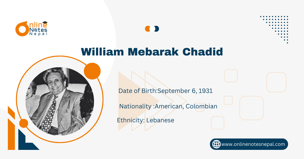 William Mebarak ChadidAbout